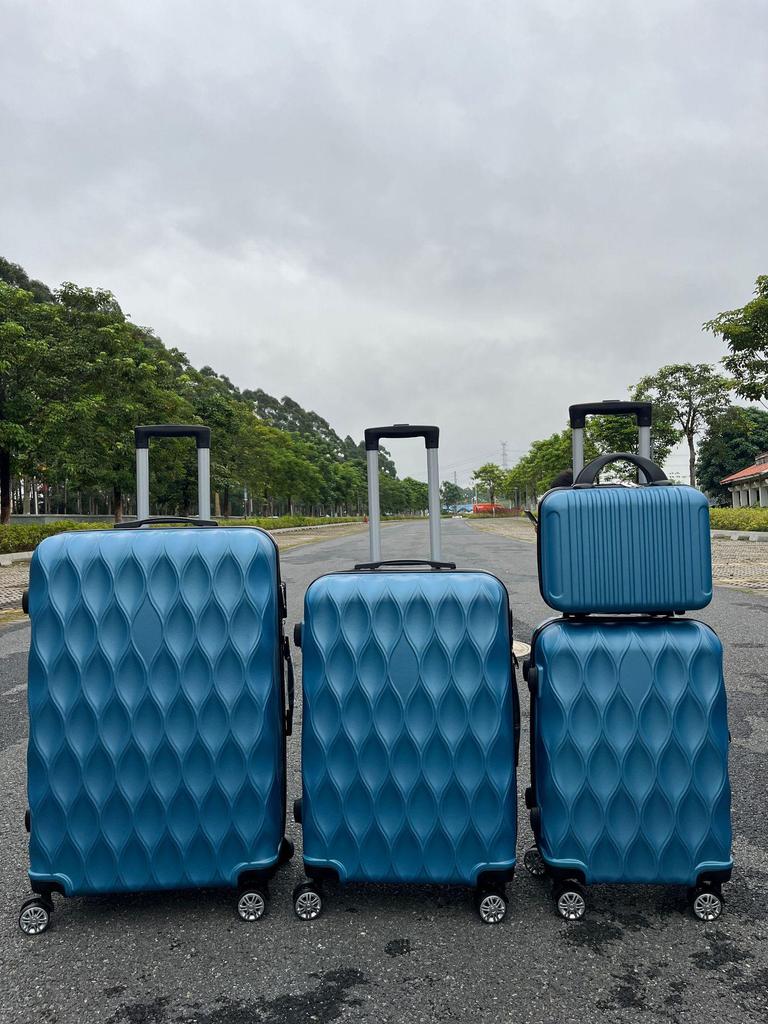 Universal Trolley Case Set: 28"/24"/20"/12" ABS Luggage with Wheels