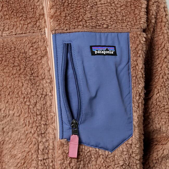 Klassisk jakke DAME KLASSISK JAKKE 23074 XS Størrelse PAMPAS TAN [Patagonia] Dame Retro-X RETRO-X [Brukt]