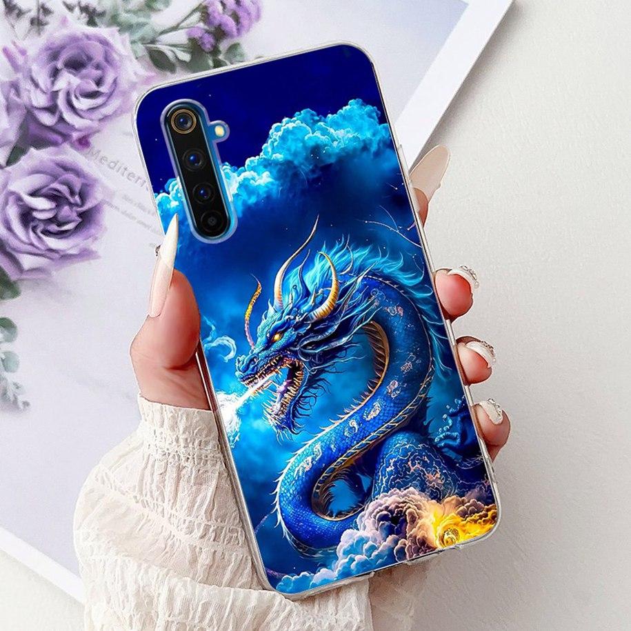 For Realme 6 Pro Case RMX2061 Soft Silicone Cartoon Phone Cover For OPPO Realme 6 Pro Case Realme6 Realme 6 Pro 6i 6S 6Pro Coque