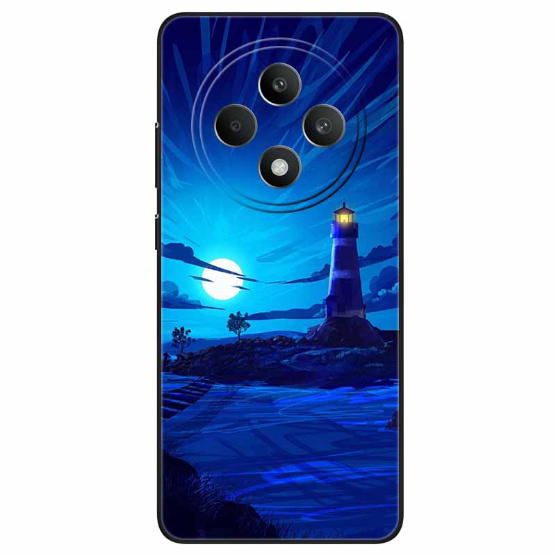 

For OPPO Reno 12F 5G Case Cool Black Soft Silicone Cover for Oppo Reno12 FS Cartoon TPU Shell On Reno12 F Protective Funda Capas Reno 12 FS 5G