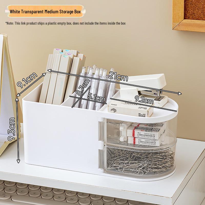 Multi-Functional Rotating Pen Holder & Desktop Organizer