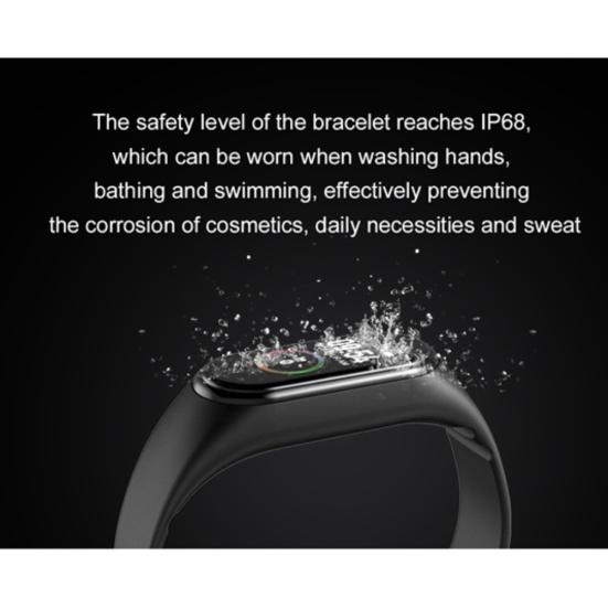 M4-WK Sleep Heart Rate Monitoring Step Counter Bluetooth-compatible Sport Smart Bracelet