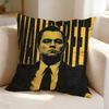 TThe Wolf of Wall Street MOVIE  Square DoubleSided printed Pillow Case Bedroom Bedside Pillow Sofa Cushion Cover