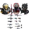 MOC UV Printing Military Building Blocks Accessories Soldier Figures  Special Forces Army Sniper Police Bricks Toy Children Gift