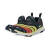 New Nike Dynamo Free Slip Resistant Cushioning Low Top Kids Lifestyle Shoes Black Red Yellow Children Aged 3 7 Years Old 343738-024