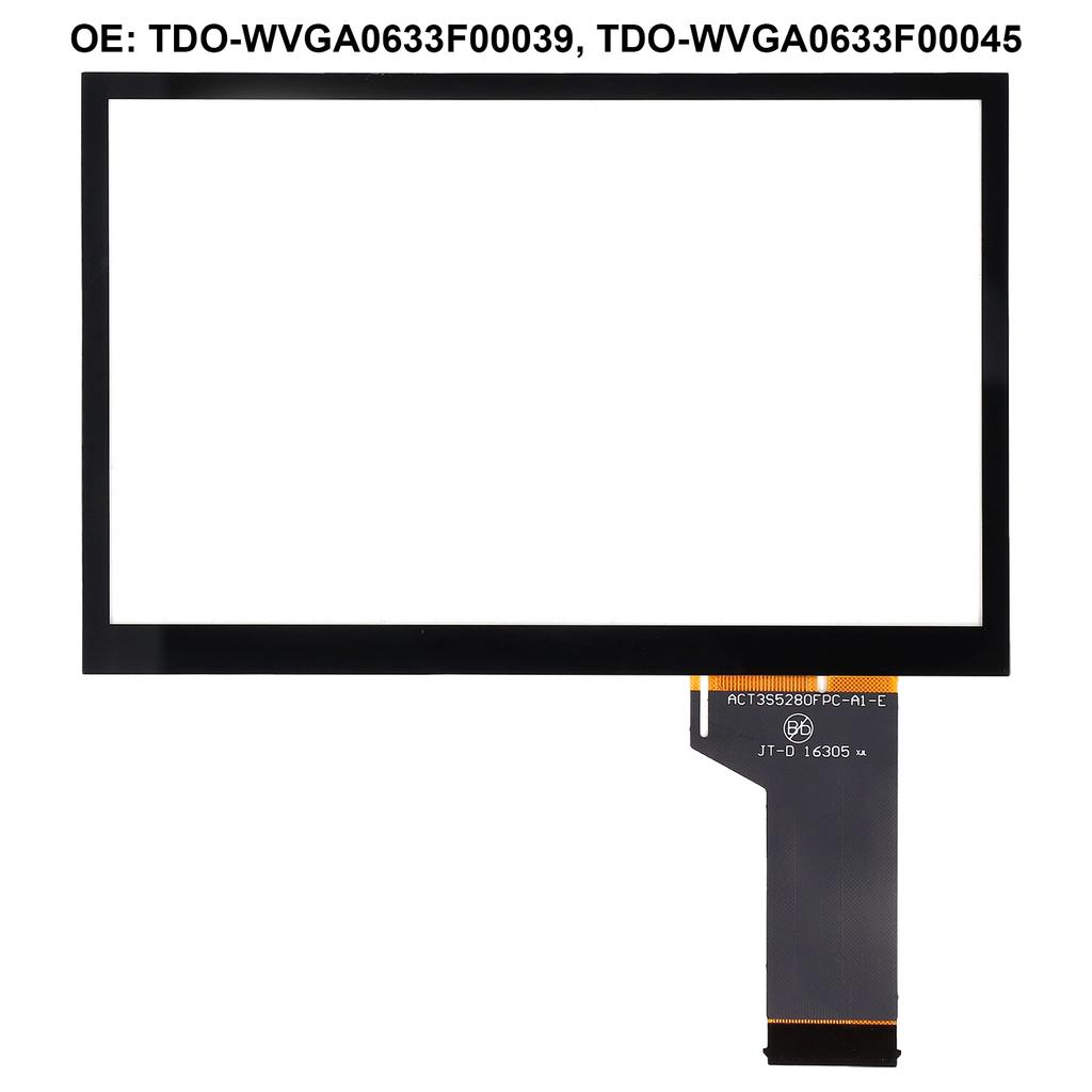 Auto LCD Touchscreen Digitizer TDO‑WVGA0633F00039 CD DVD Ersatz für MIB Acryl TDO‑WVGA0633F00045