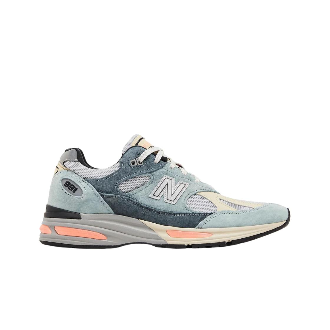

Мужские кроссовки New Balance 991v2 Made in UK Blue Silver U991SG2