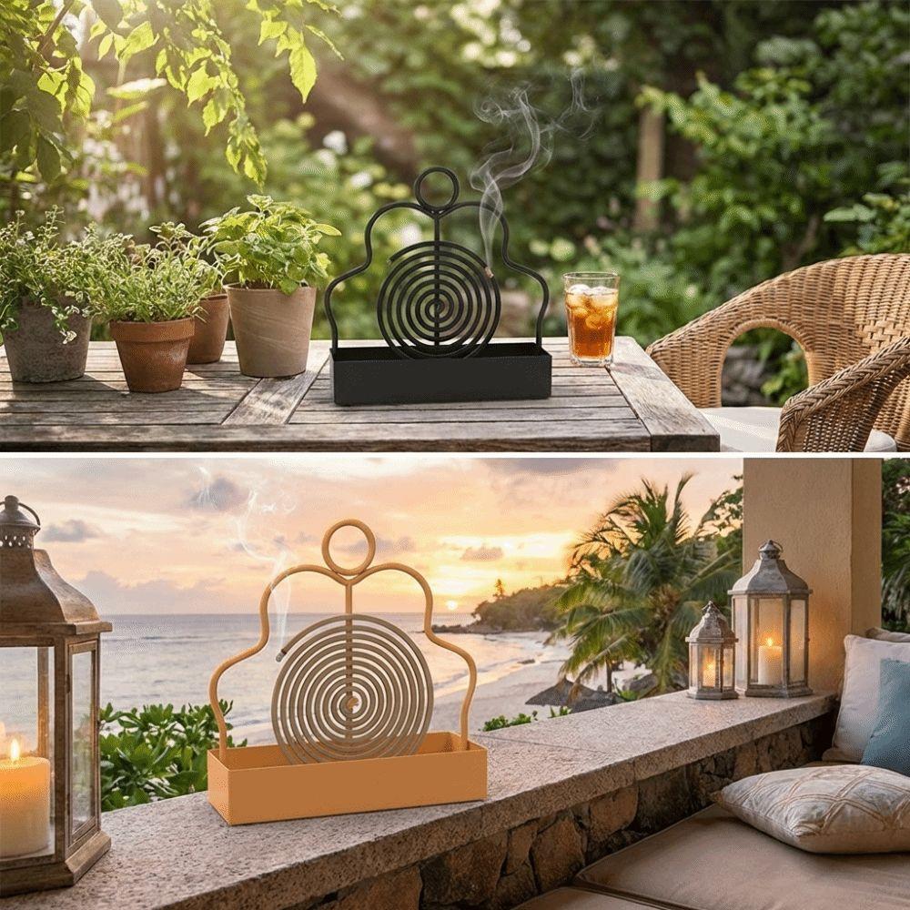 Ash Catcher Tray Incense Storage Rack Anti Scalding Coil Incense Burner  Living Room