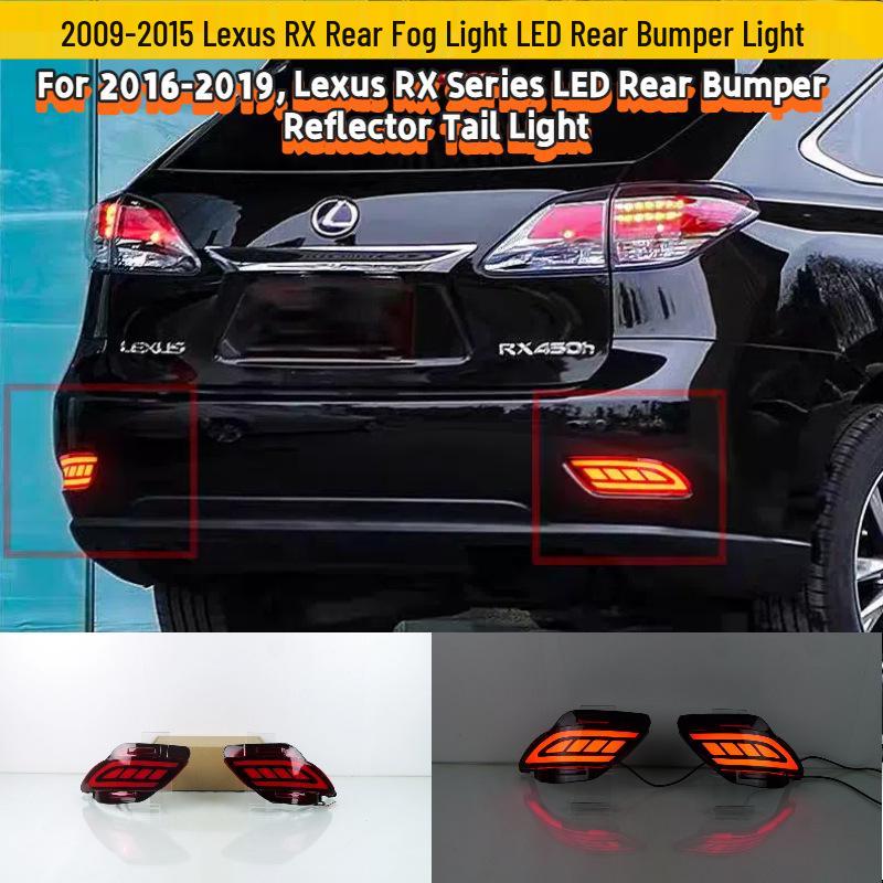 Rear Fog & Sequential Turn Signal Light for 2005-2015 Lexus RX