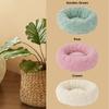 Cozy Plush Pet Mat For Cats And Dogs Round Soft Winter Warm Bed Comfortable Fleece Pet Nest Ideal For Indoor Use Cat Dog Bed Pet Cushion
