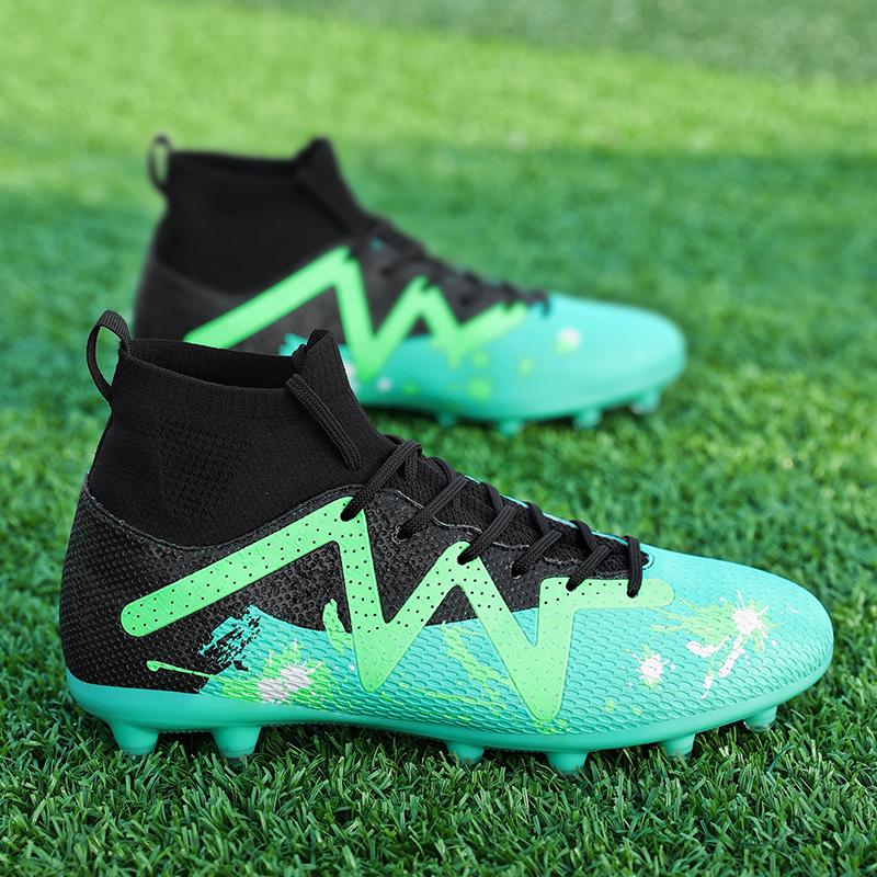 Мужские футбольные бутсы с высоким берцем — фото 6