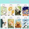 Covers Cartoon Leather Suitcase Thickened Protective Dust Cover For 20 24 And 28 Trolley Cases