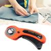 45mm Sewing Rotary Cutter Safe Lock Incisive Fabric Quilting Roller Cutter for Cloth Rubber Leather