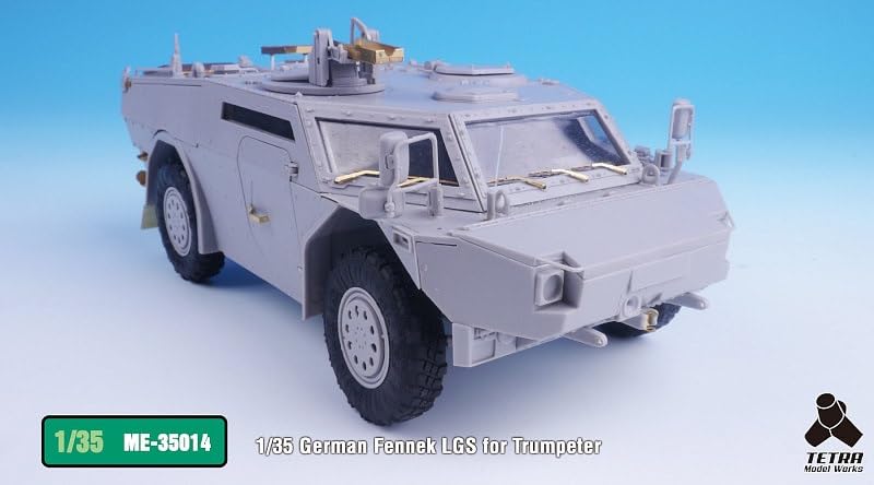 Tetra Model ME Series German Fennec Light Armored Reconnaissance Vehicle Plastic Model Parts ME3514 1/35 (TR)