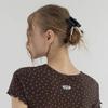 Pearl Tassel Bow Barrette_Black