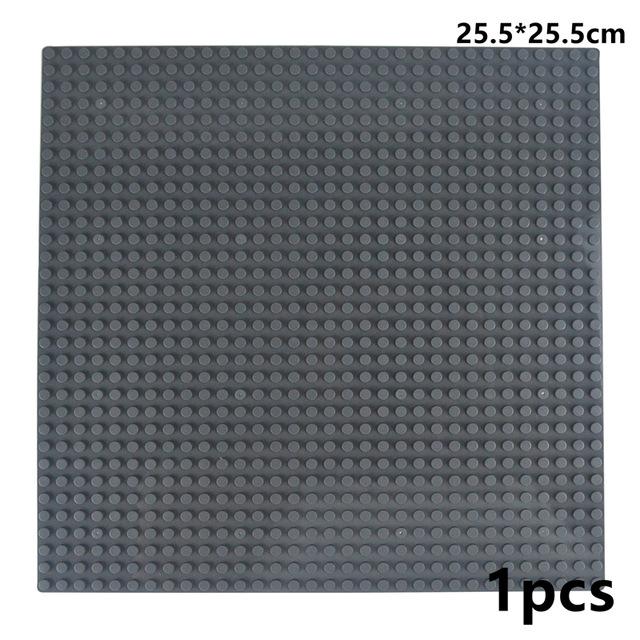 Non-Toxic City Road Street Baseplate Straight Crossroad Curve T-Junction Building Blocks 8810 8811 Base Plate Compatible Classic Bricks