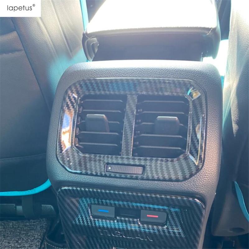 Car Dashboard Air AC Conditioning Vent Outlet Panel Decor Cover Trim Matte Accessories For Volkswagen VW Tiguan MK2 2016 -