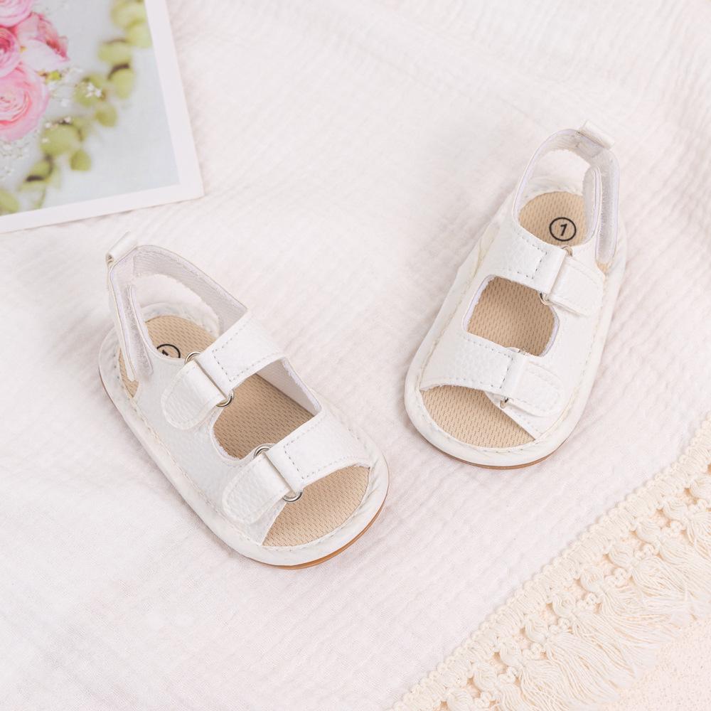 2025 Summer Casual Soft Sole PU Sandals with Velcro for Baby Boys & Girls - Breathable Toddler Shoes