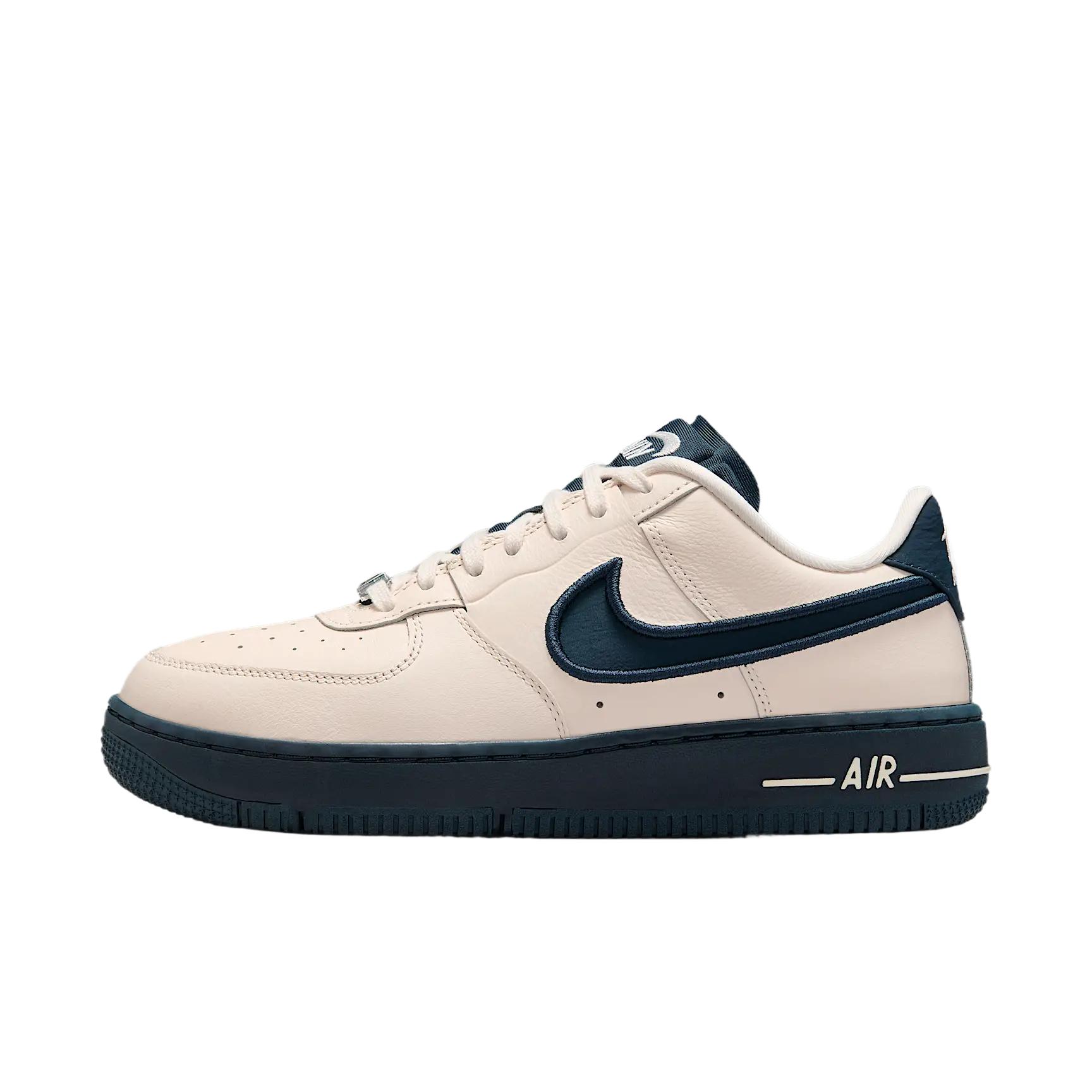

Nike Air Force 1 Low Top Skateboard Shoes Women s Ecru Sneakers FJ7409-103 35.5