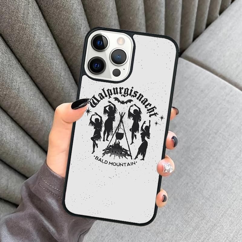 Witches Circle Dance Phone Case For iPhone 17 Air 16 16e 15 13 14 Pro Max 11 12 Plus 2022 MAX Shell Cover coque