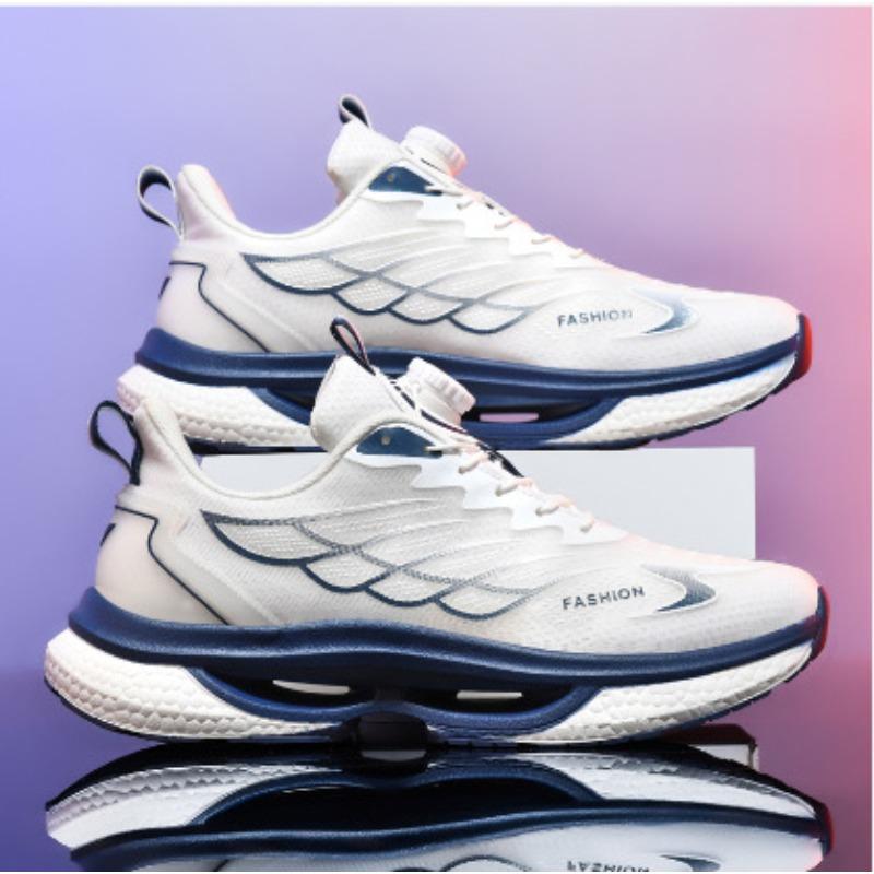 Youth Rotating Button Sports Casual Shoes Ultra-light Soft-soled Running Shoes Autumn and Winter Student Plush Plush