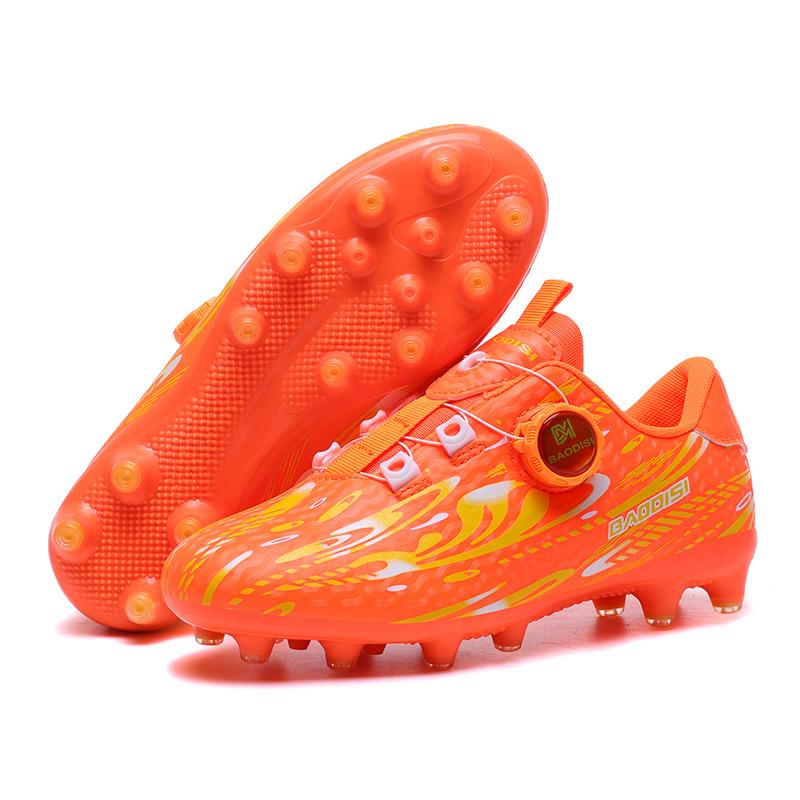 Çocuk futbol ayakkabıları toplum FG okul futbol kramponları Cleats çim ayakkabı erkek kız açık atletik eğitim spor ayakkabı