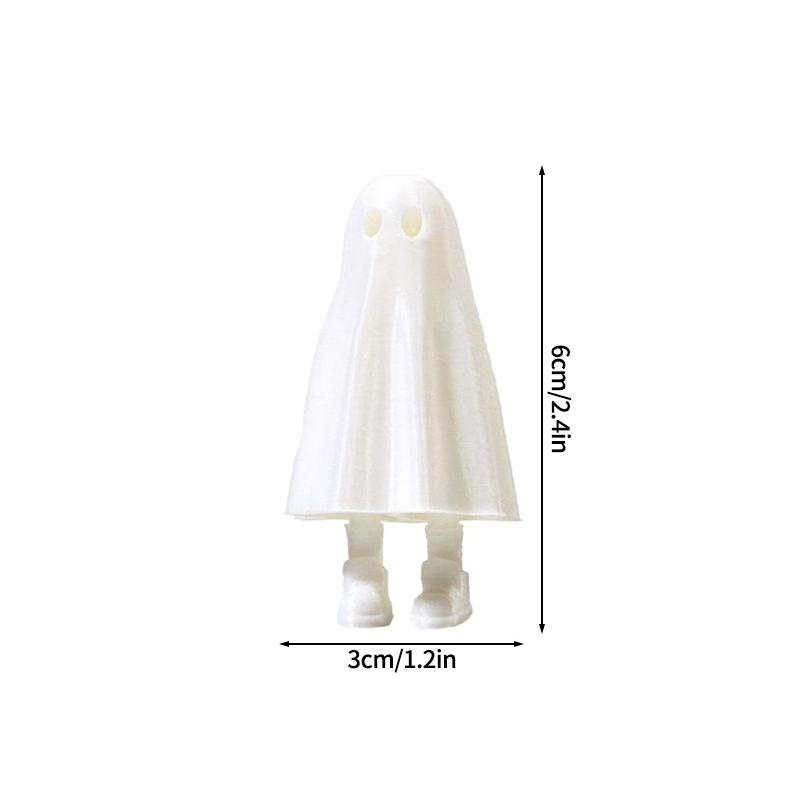 

3D Printed Pumpkin 3D Printed Ghost Decor Ornament Office Desk Accessorie Halloween Party Decoration Home Decor