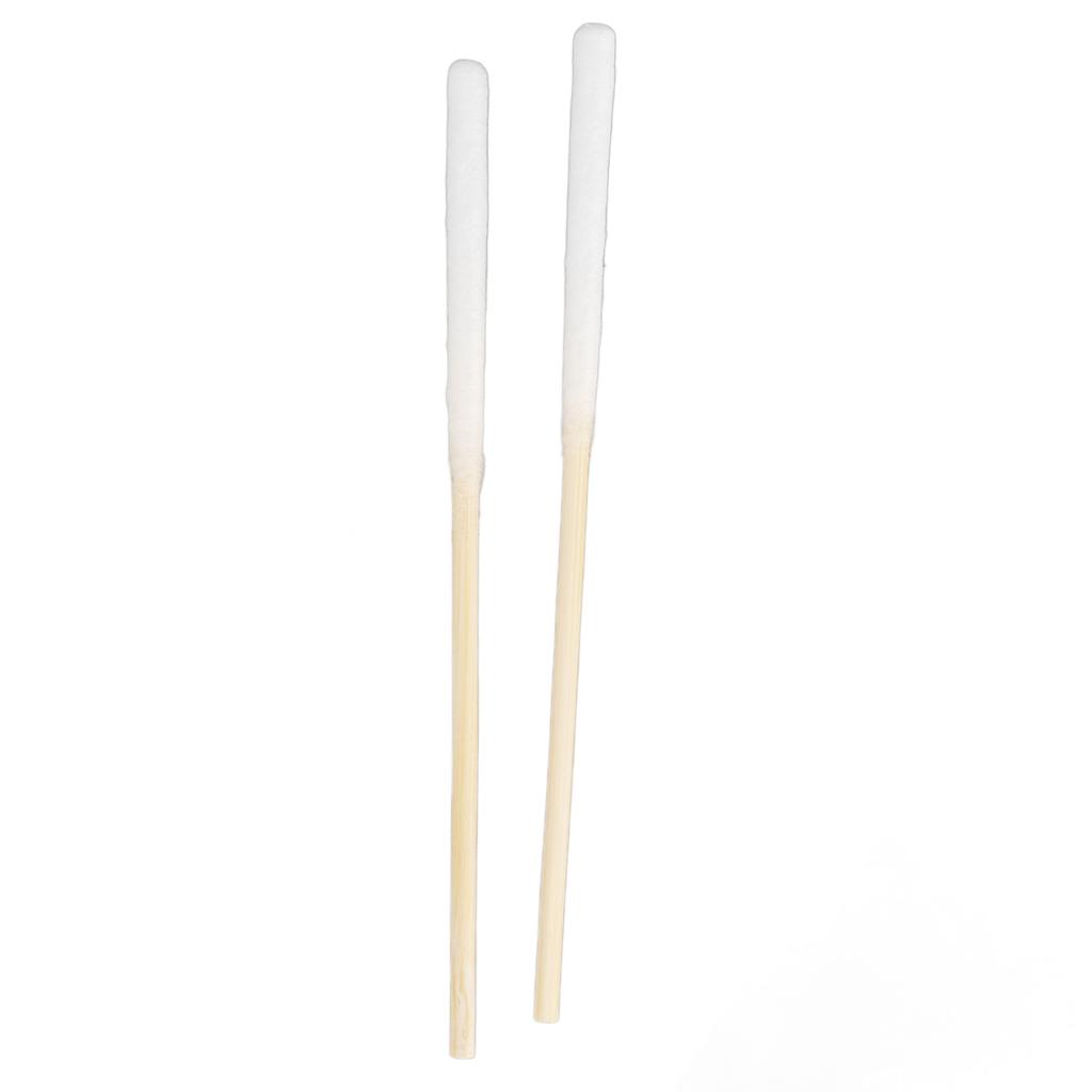 60 Count Cotton Swabs Soft Tip Wooden Handles Multipurpose Thicken Safety Long Cotton Tipped Applicators 8cm