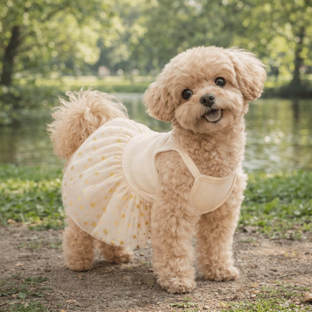 Breathable Puppy Princess Dress Korean Style Suspender Skirt Dog Summer Clothes  Spring Summer