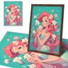 DIY Diamond Painting Mermaid Princess Cross Stitch Kit Mosaic Art Diamond Painting Full Circle Diamond Home Decoration
