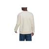 Adidas Originals Solid Color Logo Print Crew Neck Sweatshirt Men Tops White HK2939