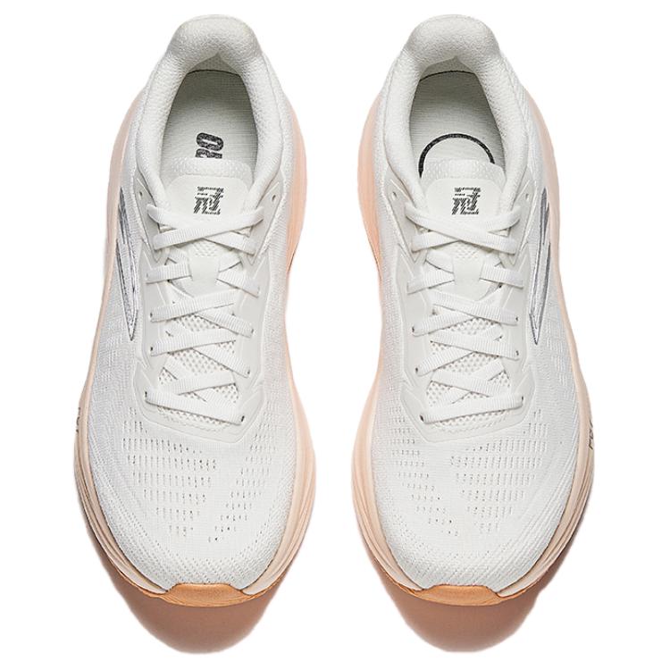 Anta Champion Running Shoes 4th Generation Comfortable Shock Absorption Non-Slip Low Top Training Running Shoes Women sneaker Silver 122535562-3