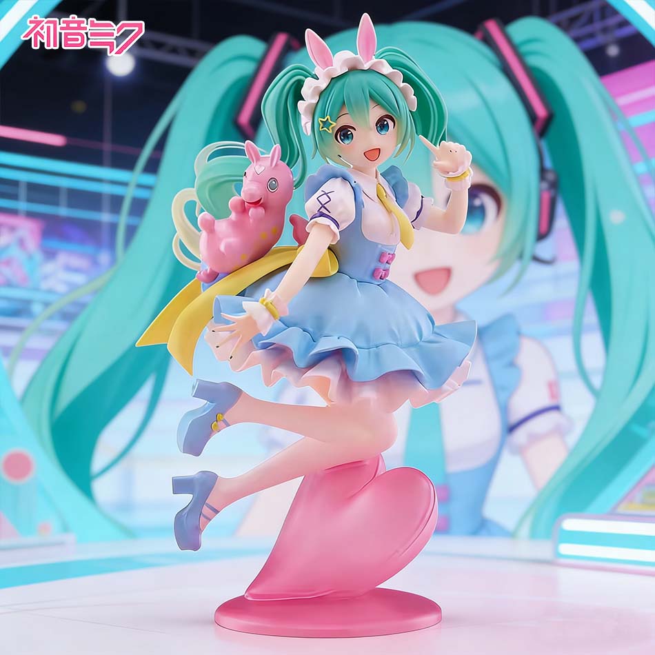Toys Model Hot sold Original Genuine Hatsune Miku Rody 20cm Fairy Tale Figure Anime Figurine Collections Gifts