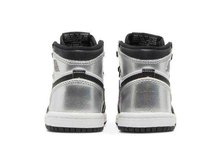 Air Jordan 1 Retro High OG TD 'Silver Toe'