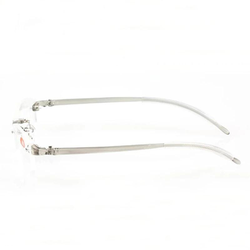Acrylic Lens Rimless Finished Myopia Glasses Women Men  Ultra Thin Soft Frame Nearsighted Eyeglasses Unisex -1.0 To -4.0
