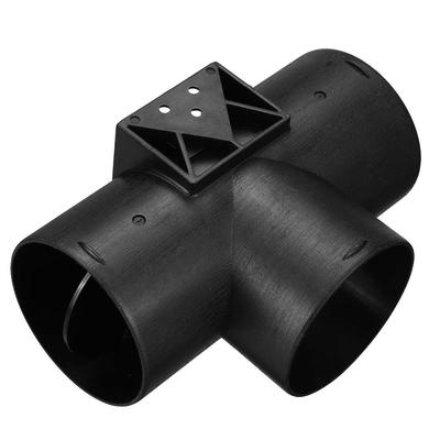 T-shaped Air Duct, 75 Mm, with Valve for Webasto, for Parking Space Air-diesel Heater