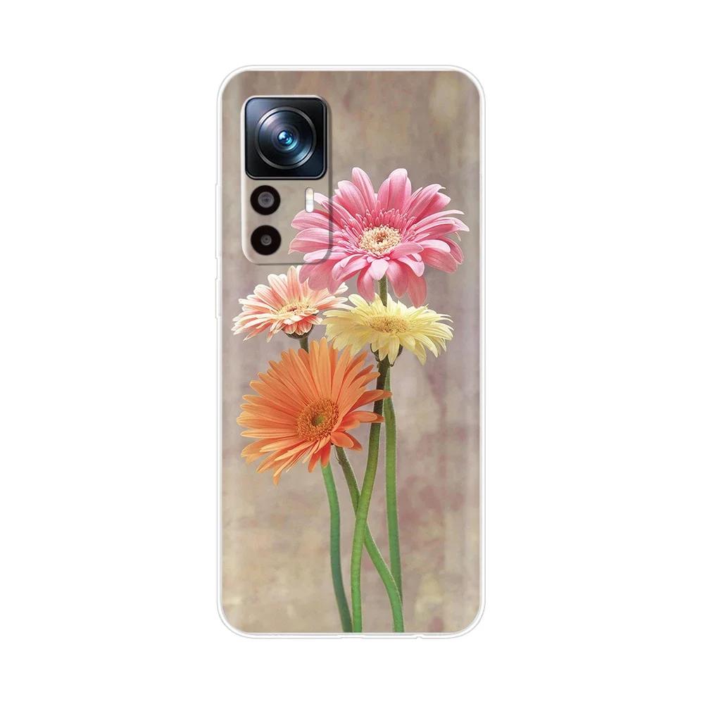 For Xiaomi 12T Pro Case Silicone Fashion Painted Soft Phone Case For Xiaomi 12T Case Back Cover For Xiomi Mi 12T Pro 12 T Bumper