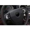 Chrome Silver Steering Wheel Button Cover Trim For BMW 5 6 7 Series GT F01 F02 F06 F07 F10 F12 X3 F25 X4 F26 X1 F48 X5 F15