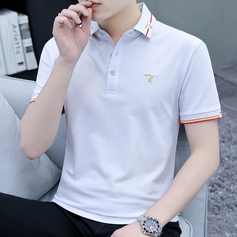 2026 Men's Short Sleeve Polo T-Shirt, New Style Lapel Casual Top