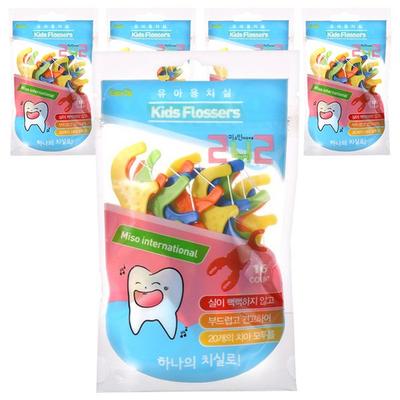 242 Baby Dental Floss, 16 Pieces, 5 Pieces