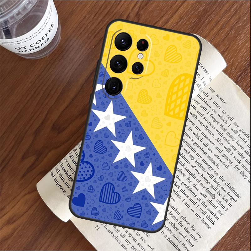 

Bosnia and Herzegovina Passport Phone Case For Samsung Galaxy S25 S23 S22 S21 Ultra S9 S10 S20 Plus S24 FE Funda Cover Shell Galaxy S20
