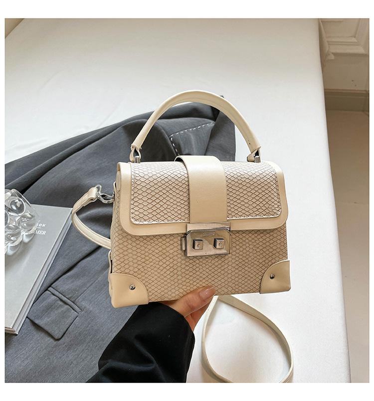 Korean Version Messenger Bag Fashion Handbag 2025 Summer New Niche Personalized Small Square Bag Casual Cute Shoulder Bag