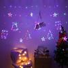 LED Curtain String Lights for Christmas and Holiday Room Decoration - Ideal for Trees and Hanging Ornaments