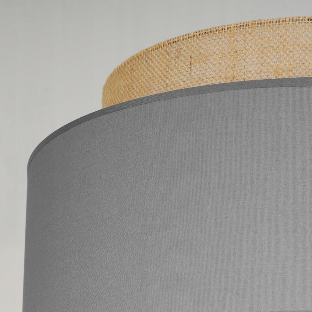 Hanging Lamp, Ceiling Chandelier, Lampshade, Boho Juta