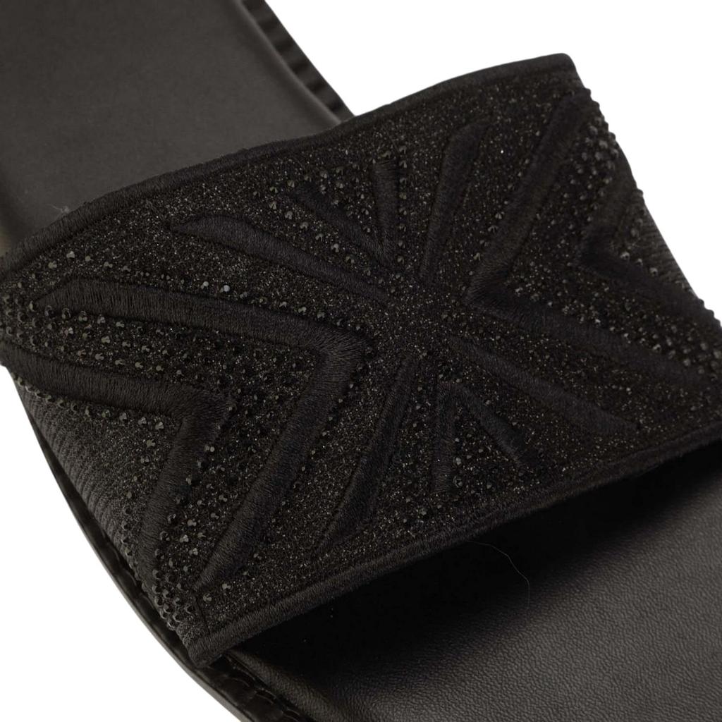 Sandale Plate cu Barete Sclipitoare pentru Femei/Doamne