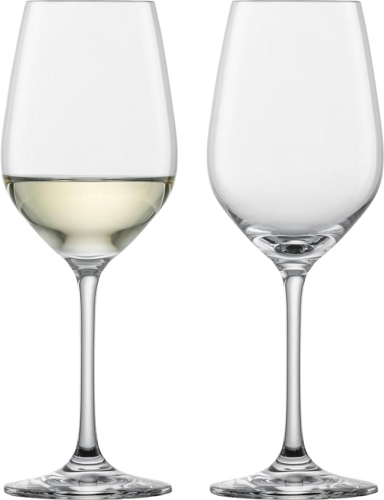 ZWIESEL GLAS Break-Resistant Wine Glasses, Vigna, for All Red Wines, Machine-Made, Pair of 2 Wine Goblets (m110485)
