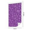 Wallpaper School Supplies Purple for Living Room and Bedroom 50x1000