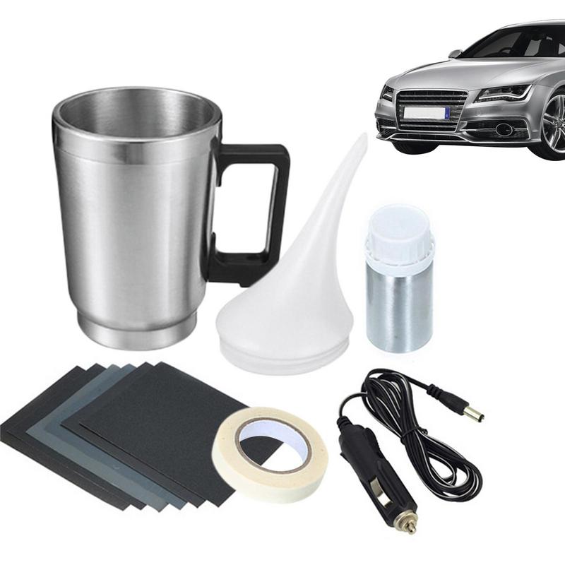 Car Headlight Polishing Kit 100ML Headlight Restoration Liquid Polymer Headlamp Renovation Repair Clean Kit Automobile Tool