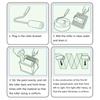 Ergonomic 10 Inch Roller Brush Putty Roller Cleaning Roller Special Roller for Putty for Applying Putty & Rolling