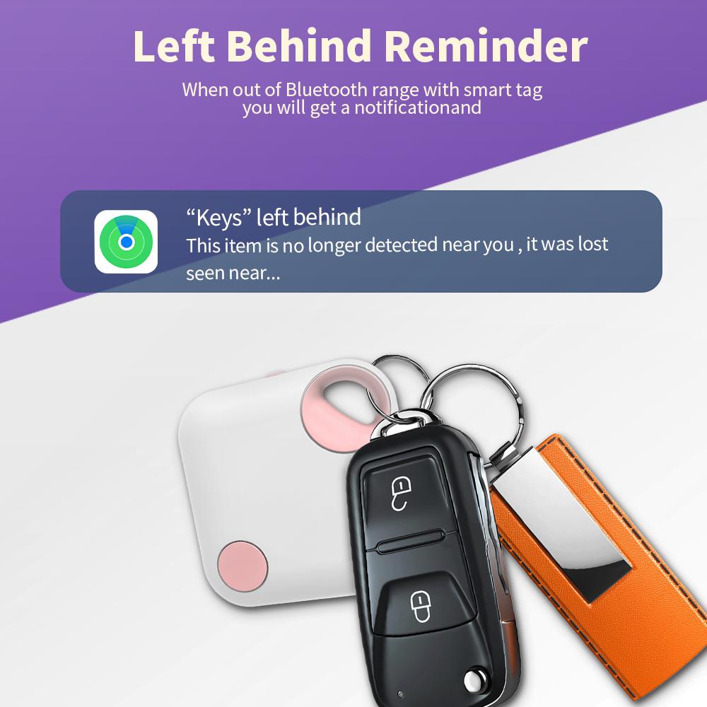 Type-C Long-Distance Tracker Positioning Far Away Finder for IOS Apple Find My Voice Locate Keys Smart Tag Splicing Colors Style